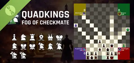 QuadKings: Fog of Checkmate Demo