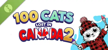 100 Cats Lost in Canada 2 Find & Color Demo