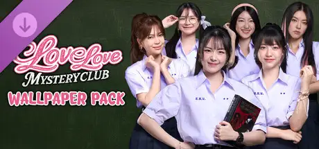 Love Love Mystery Club - Wallpaper Pack